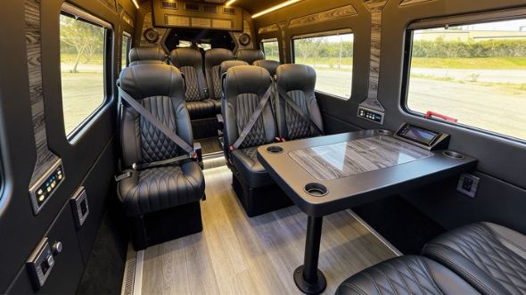 12 passenger sprinter van interior grand rapids