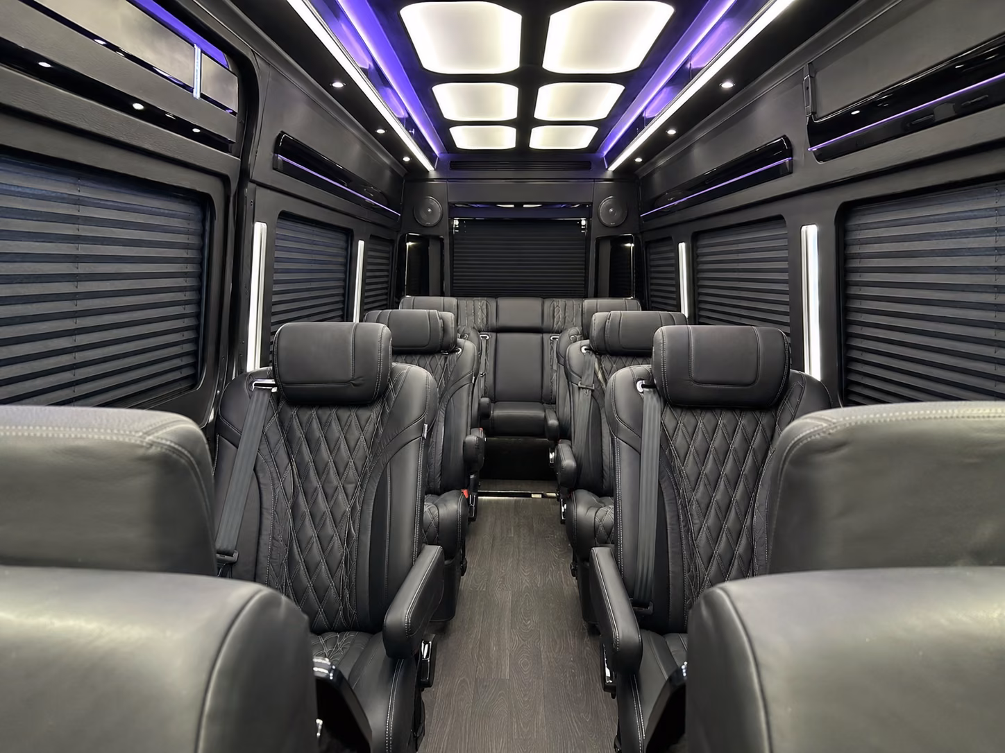 12 passenger sprinter van inside