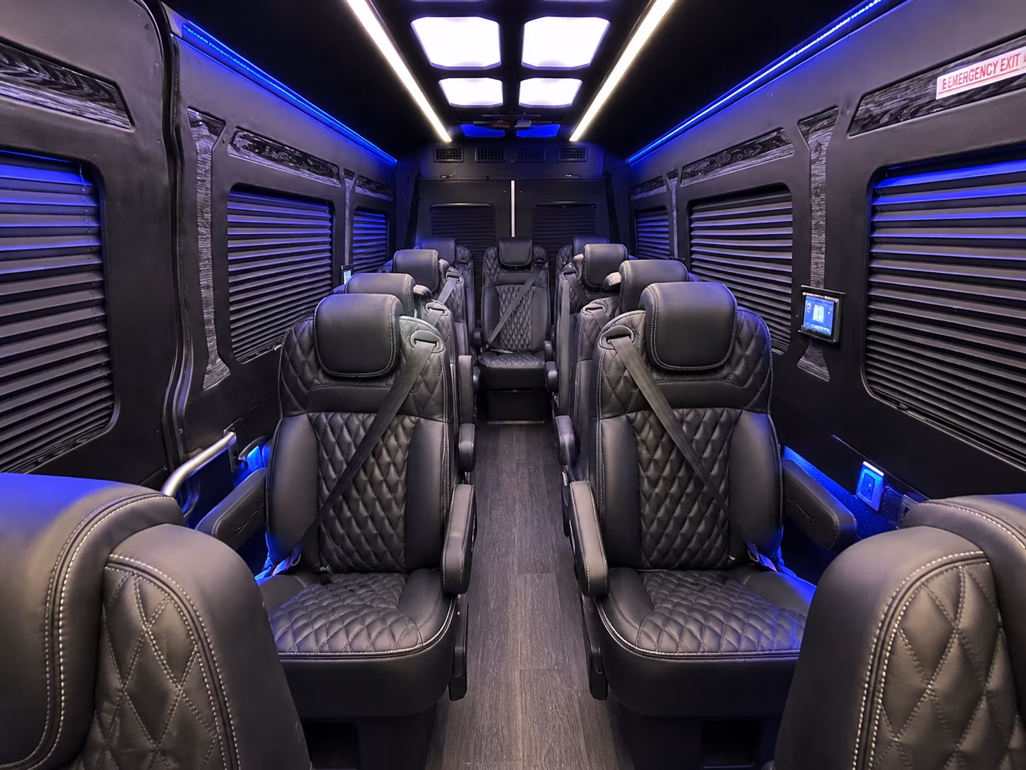12 passenger sprinter van interior