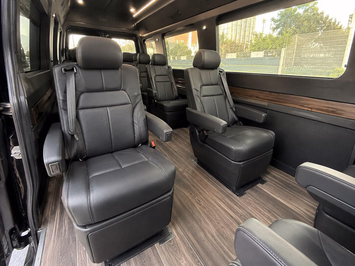 15 passenger sprinter van interior