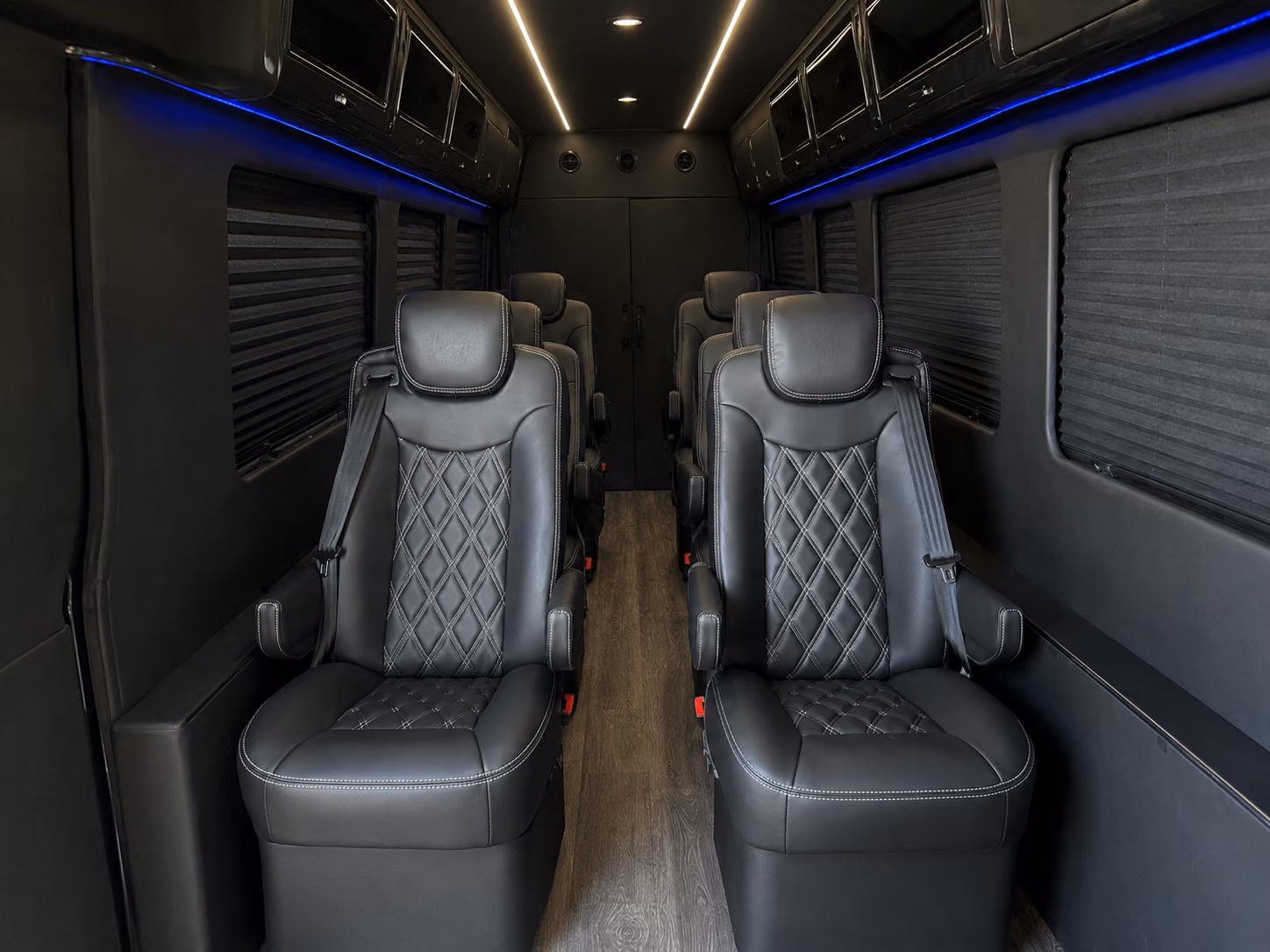 18 passenger sprinter van interior