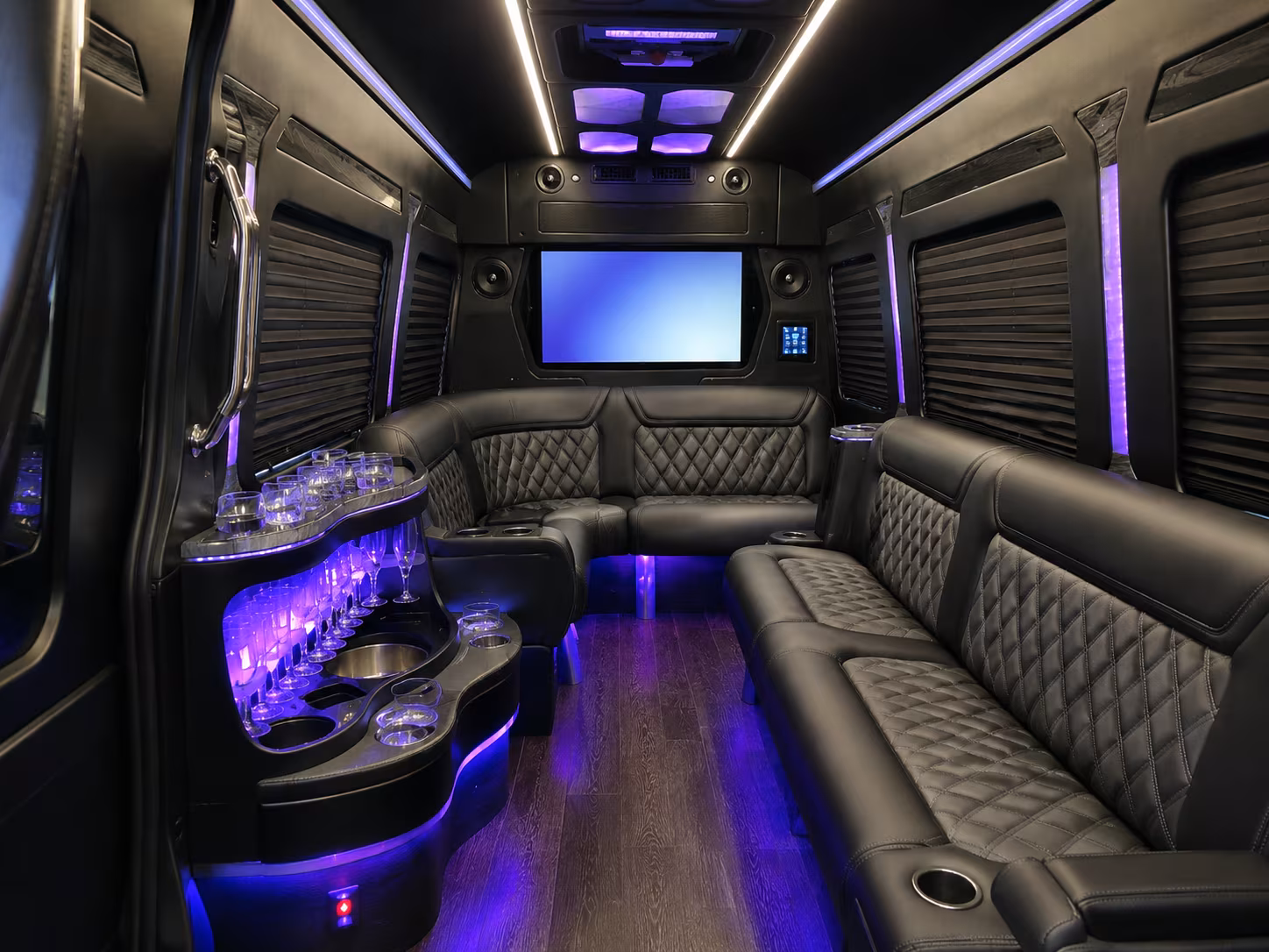 grand rapids sprinter limousine interior