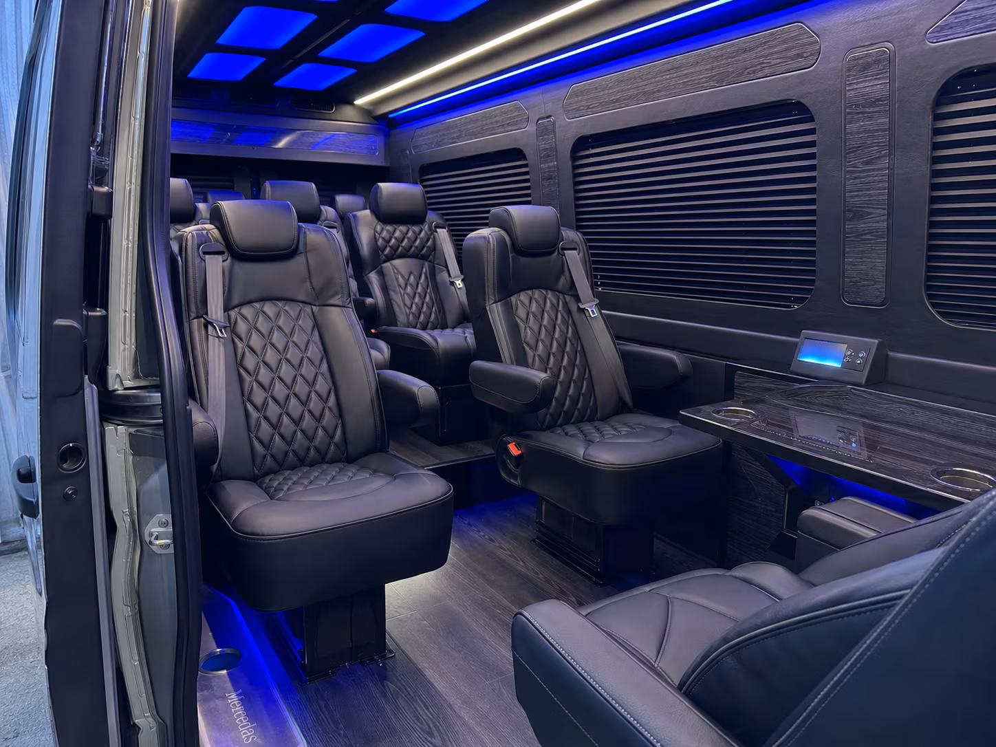 sprinter van transportation for groups and events across grand rapids